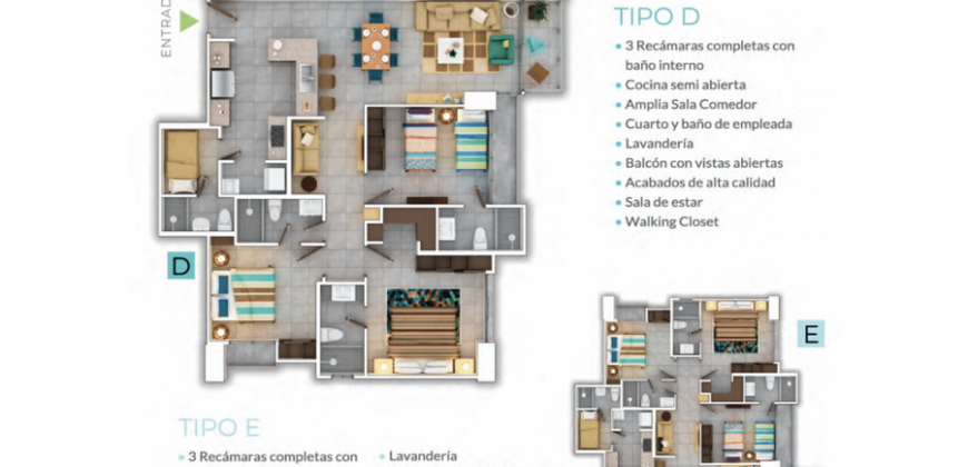 Venta de apartamento nuevo en Condado Gardens